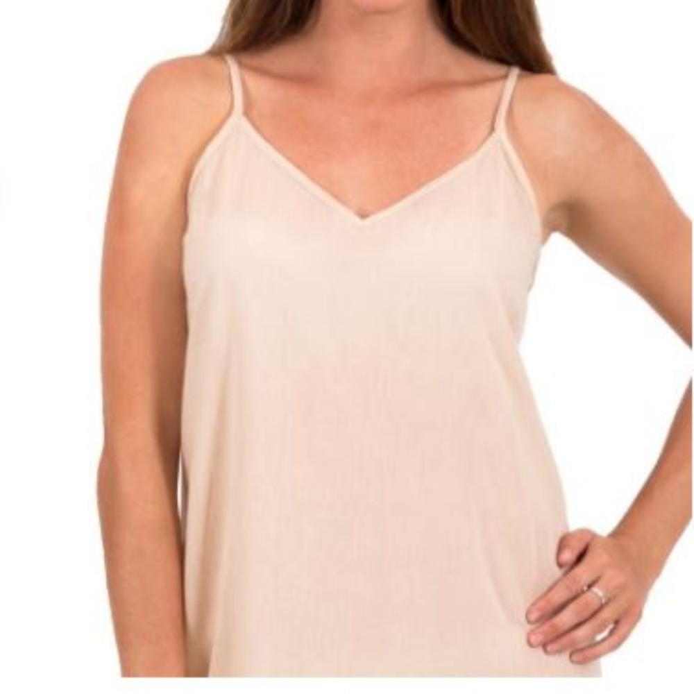 Spirituelle 100% Cotton Camisole in Crema NWT
